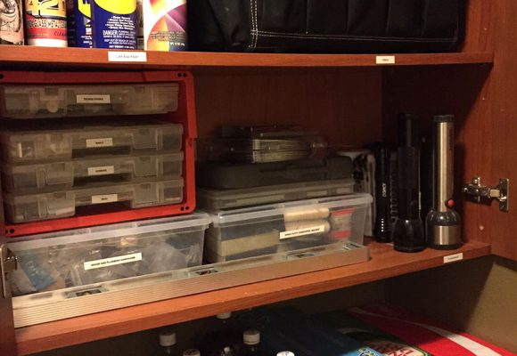 Storage Closet & Tools Organization