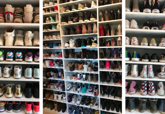 Shoe Closet Organization