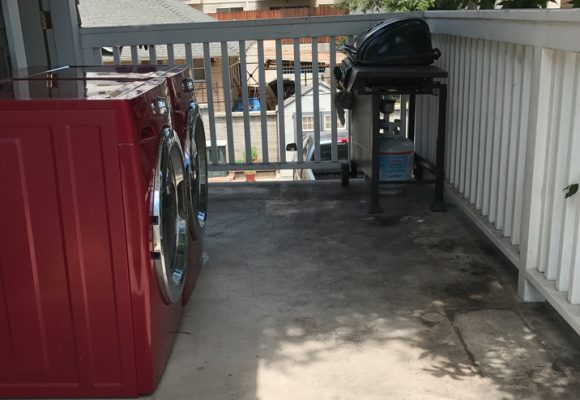 Outdoor Patio Organization