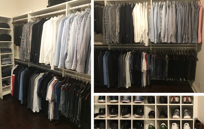 Master Closet Unpacking